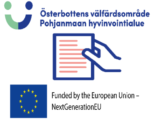 EU:n ja Pohjanmaan hyvinvointialueen logo