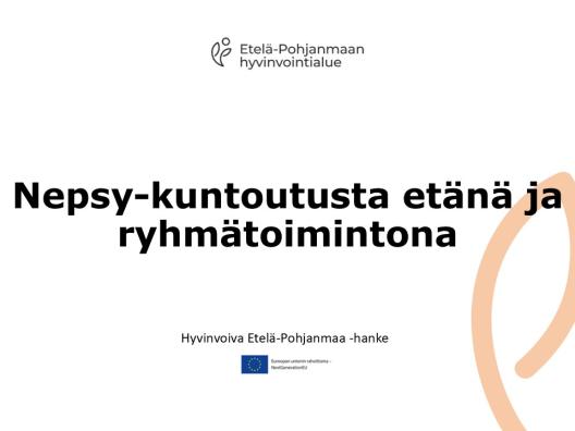 Nepsy-kuntoutusta etänä ja ryhmätoimintona