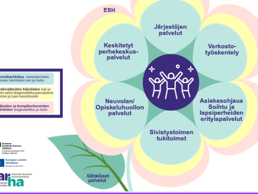 Psykosiaalisen tuen ja hoidon palvelumalli 