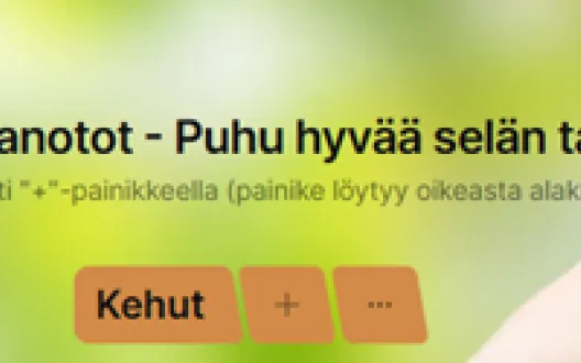 Padlet-taulu