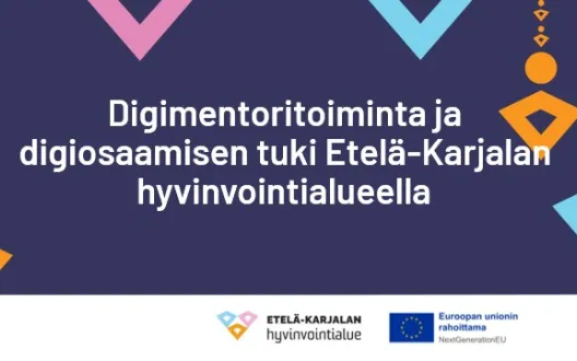 Digimentoritoiminta Etelä-Karjalan hyvinvointialueella