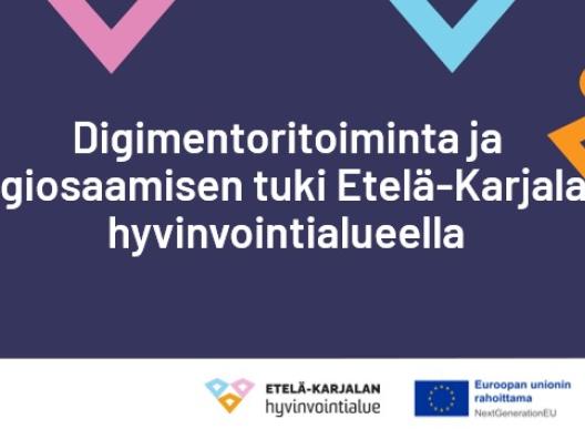 Digimentoritoiminta Etelä-Karjalan hyvinvointialueella