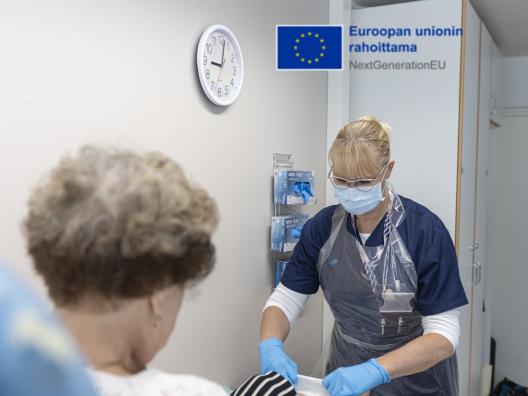 Kroonisten haavapotilaiden hoidon sujuvuuden ja jatkuvuuden kehittäminen Etelä-Karjalassa