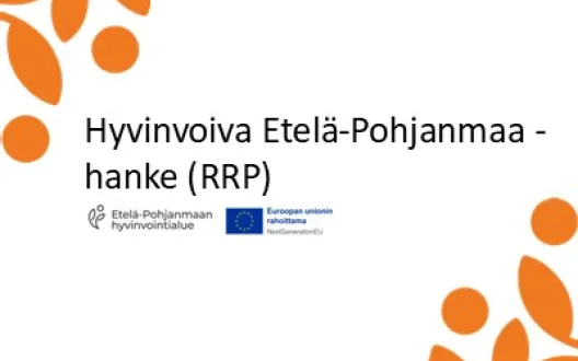 Hyvinvoiva Etelä-Pohjanmaa -hanke (RRP)-kansikuva