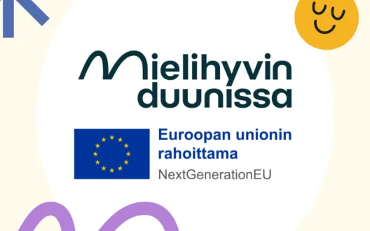 Mielihyvin duunissa 2.0. Euroopan unionin rahoittama. NextGenerationEU.