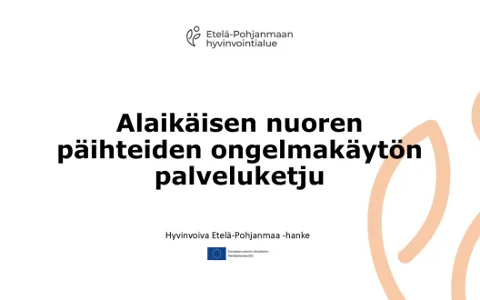 Alaikäisen nuoren päihteiden ongelmakäytön palveluketju
