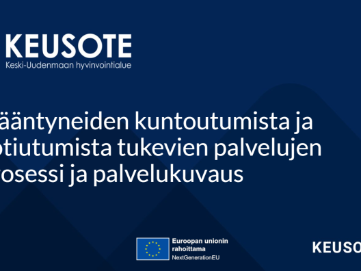 Otsikkodia: Ikääntyneiden kuntoutumista ja kotiutumista tukevien palvelujen prosessi- ja palvelukuvaus