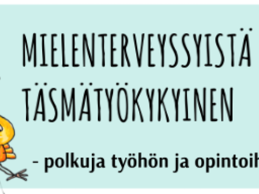 Siivittämö valmennus täsmätyökykyisille