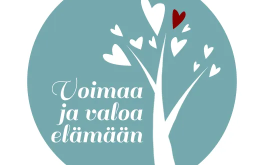 Voimaa ja valoa elämään -hanke logo