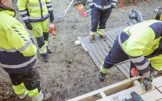 Kuva tehostetun sosiaalisesta kuntoutuksesta kuntouttavassa vankityössä. Kuva: Miikka Pirinen,