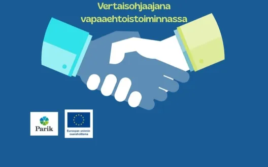 Vertaisohjaajana vapaaehtoistoiminnassa