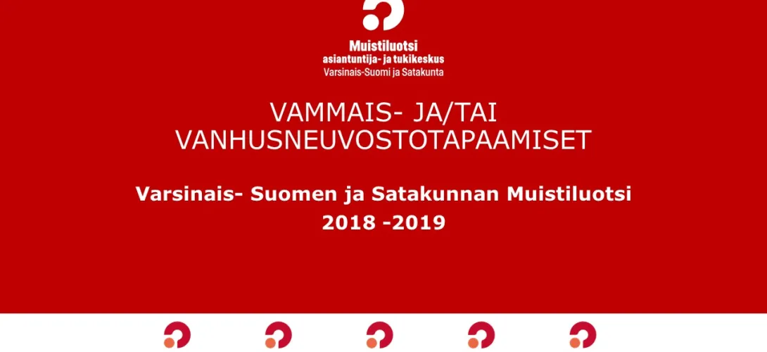 Vanhusneuvosto / vammaisneuvosto –tapaamiset Varsinais-Suomen ja Satakunnan kunnissa