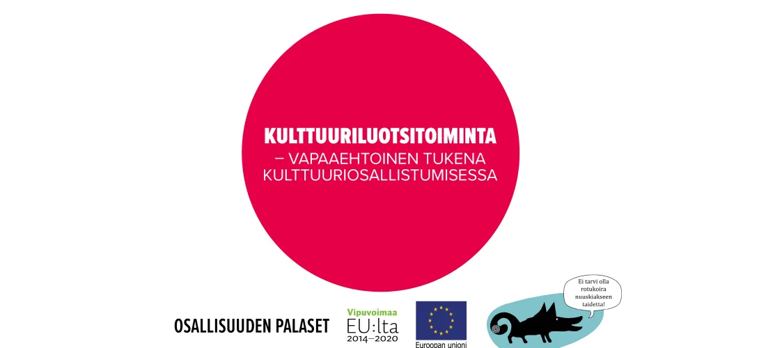 Kulttuuriluotsitoiminta – vapaaehtoinen tukena kulttuuriosallistumisessa