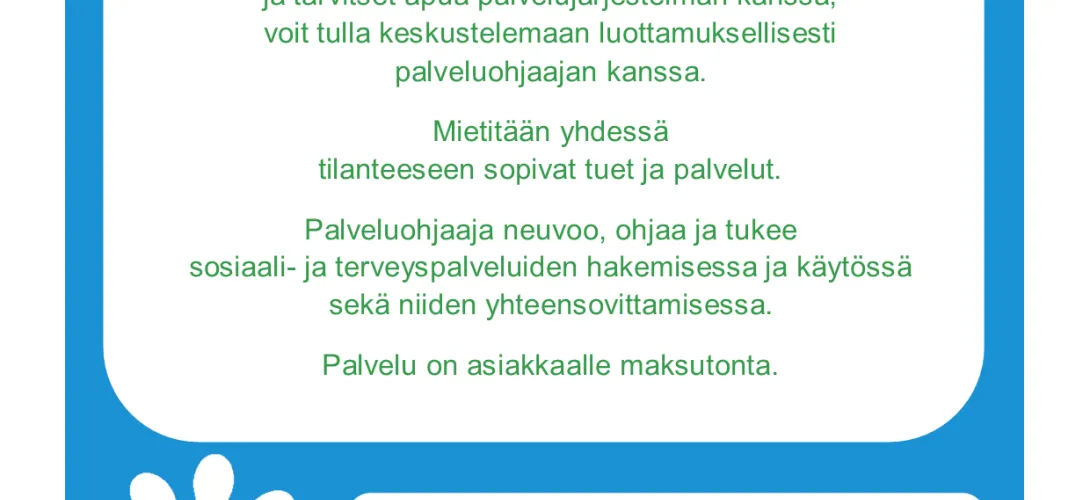 Palveluohjaus Seututerveyskeskuksessa