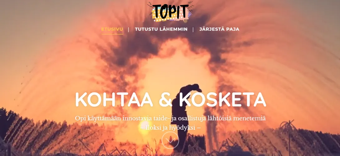 Näkymättömät - Nuorten digitarinat -hanke: Topit -käsikirja