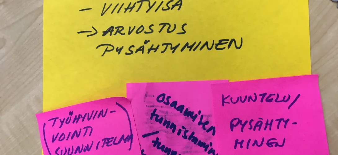 Kuulemisen paikkojen lisääminen työpaikalle
