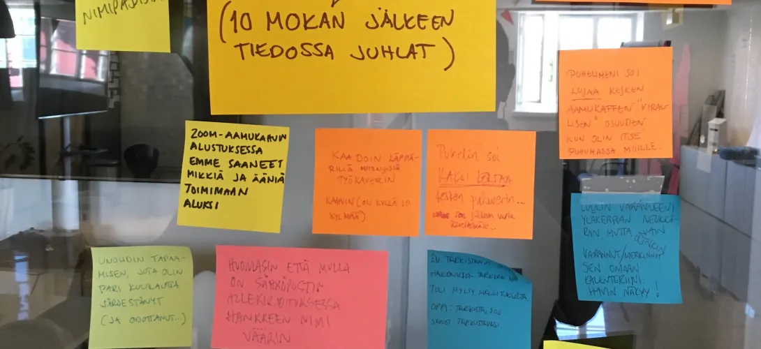 Mokakulttuuri mukaan työn arkeen