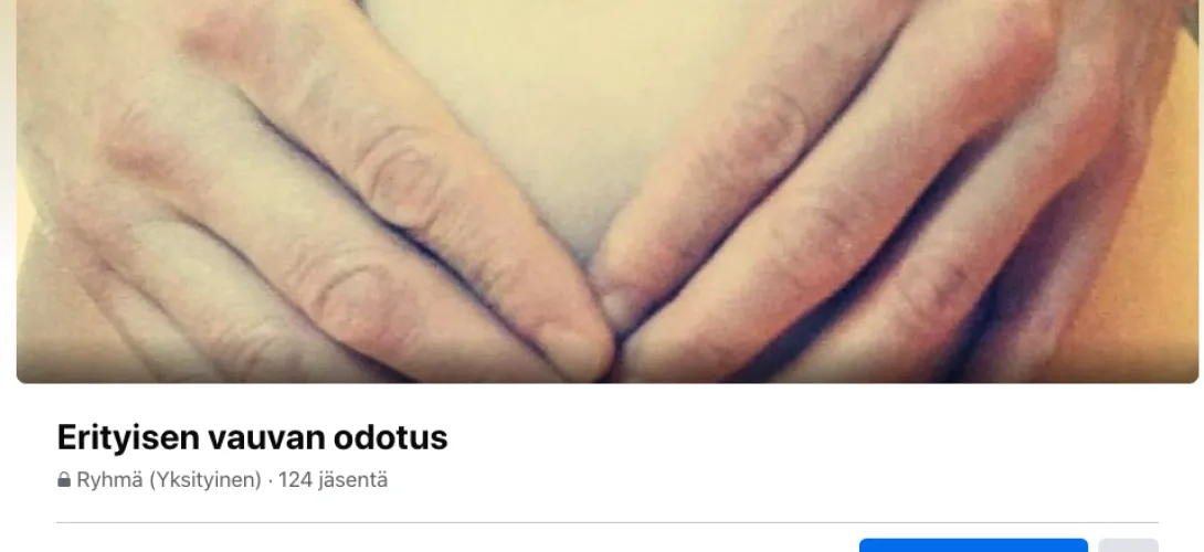 Tukea erityistä vauvaa odottaville jo raskausaikana