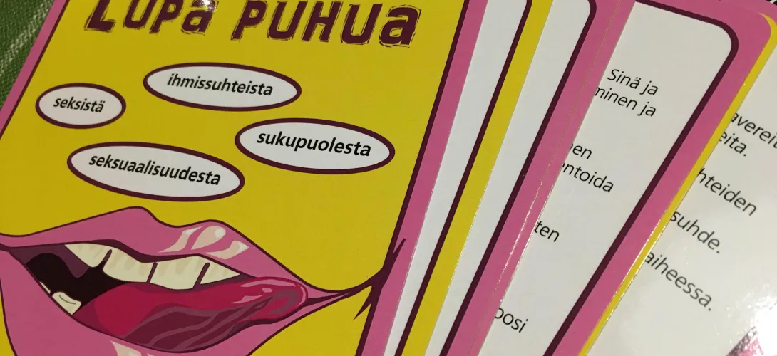 Lupa puhua -toimintamalli seksuaalisuuden puheeksi ottamiseksi asumispalveluissa