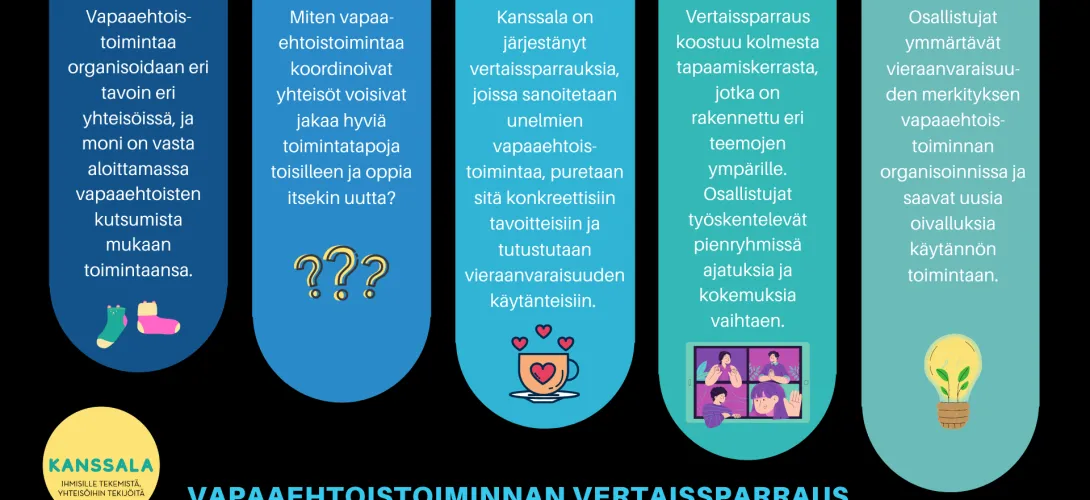 Vapaaehtoistoiminnan vertaissparraus
