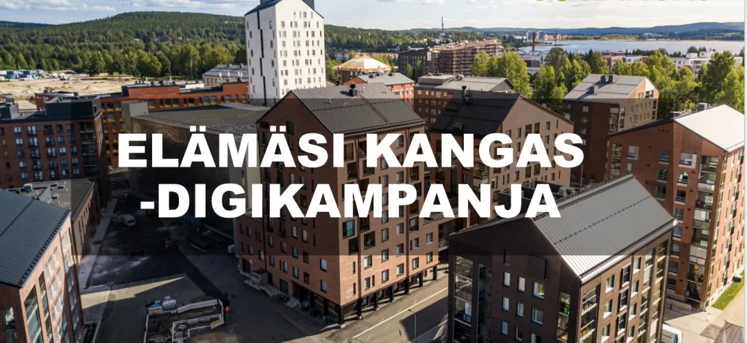 Elämäsi Kangas - Digimarkkinointikampanja rakentamaan aluebrändiä ja vauhdittamaan alueen asuntomyyntiä