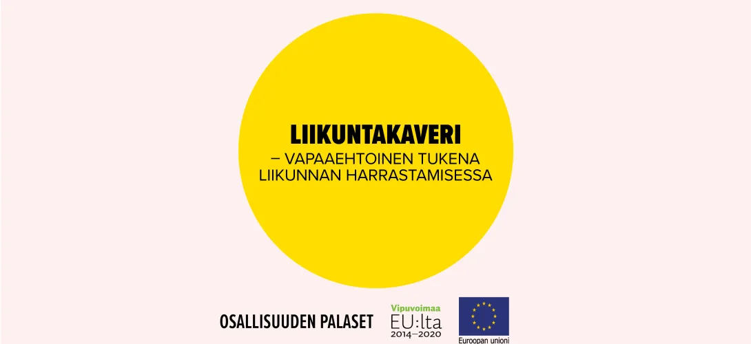 Liikuntakaveri – vapaaehtoinen tukena liikunnan harrastamisessa