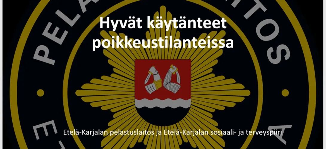 Hyvät käytänteet  poikkeustilanteissa