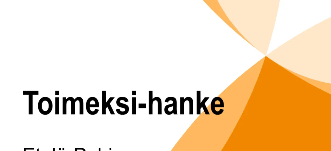 Etelä-Pohjanmaa: TOIMEKSI-hanke