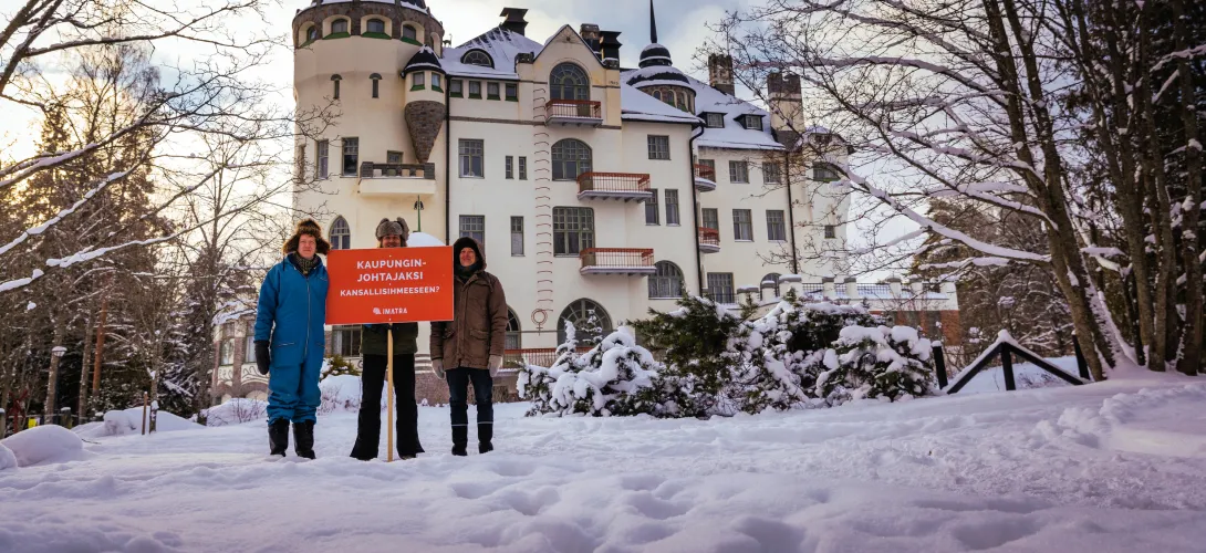 Kaupunginjohtajaksi kuolevaan kylään
