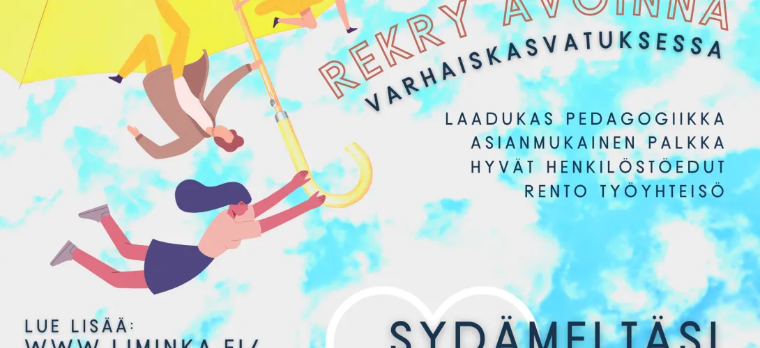 Poppaskonsteja varhaiskasvatuksen rekrytointihaasteeseen Limingassa