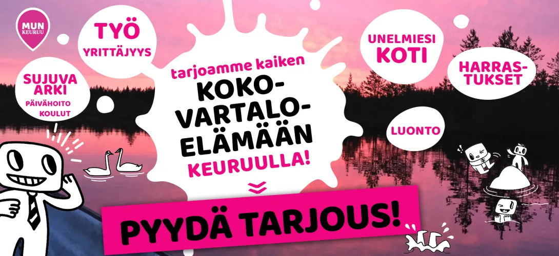 Kokovartaloelämään Keuruulle!