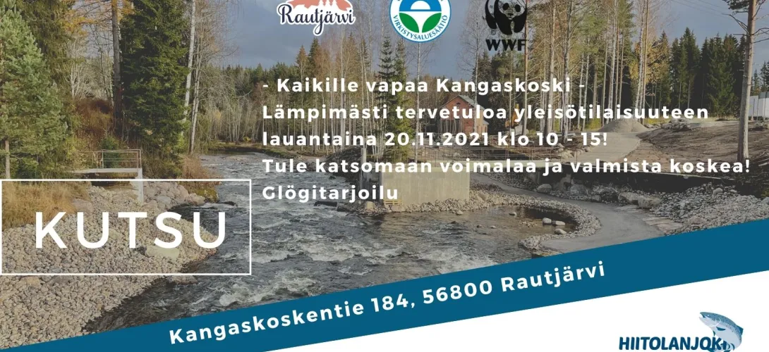 Padonpurkujuhla & Kaikille vapaa Kangaskoski - tapahtuma, matkailuvetovoima, yhteiskunnallinen viestintä