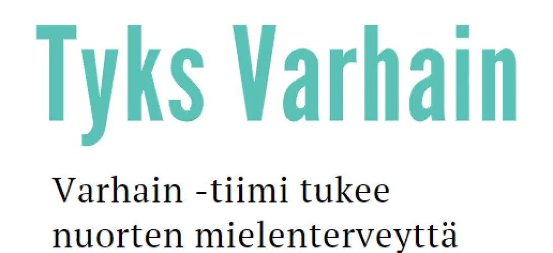 Tyks Varhain - Jalkautuvaa erityistason konsultaatiota perustason mielenterveystyön tueksi 