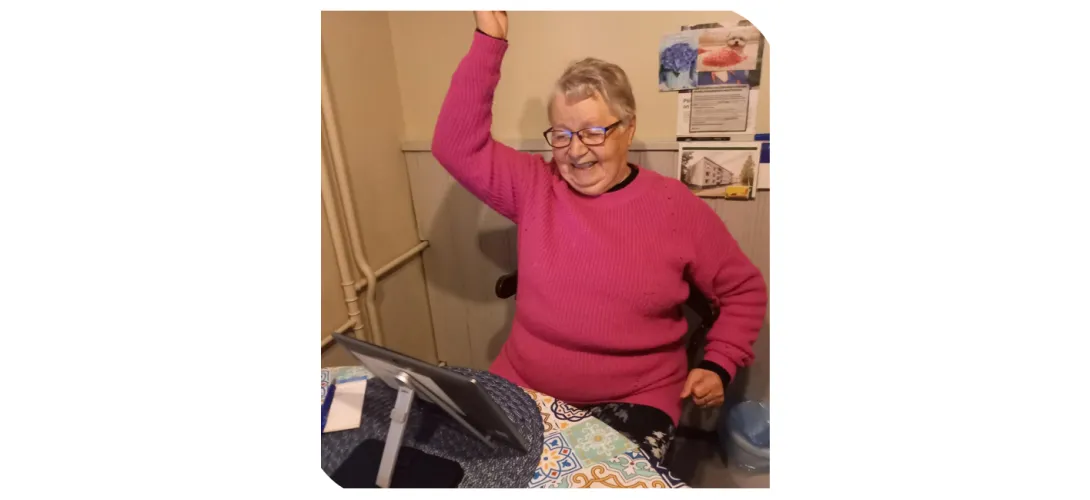 Etäkotihoito kuvapuhelimen avulla 
