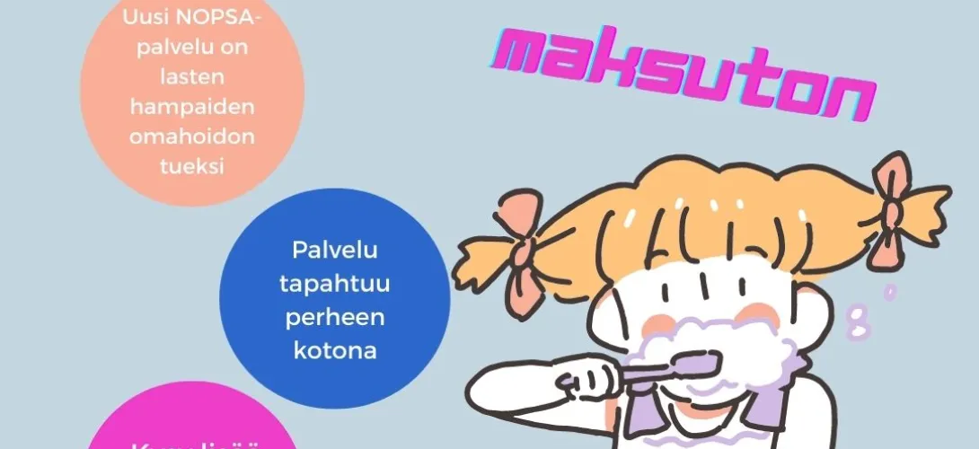 NOPSA-palvelu Suun terveydenhuollon tukena