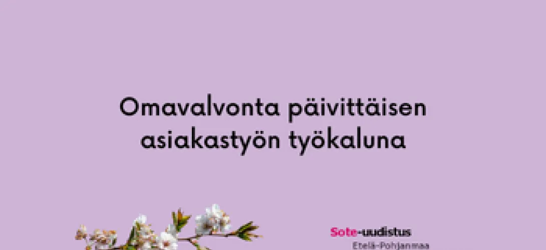 Omavalvonta päivittäisen asiakastyön työkaluna