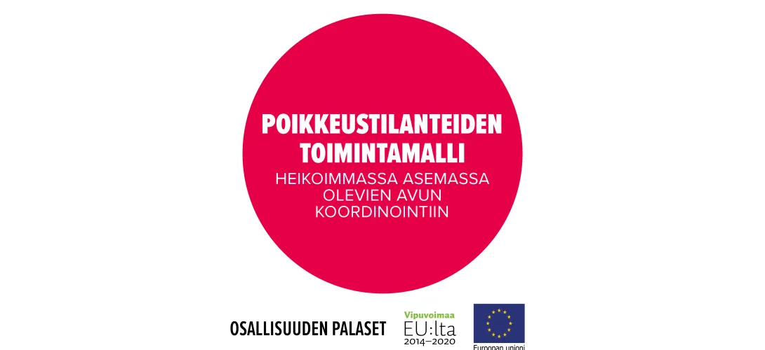 Poikkeustilanteiden toimintamalli heikoimmassa asemassa olevien avun koordinointiin
