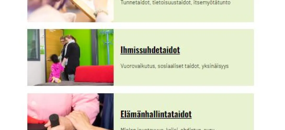 Mielenterveystaidot mielen hyvinvoinnin tukena -salkku