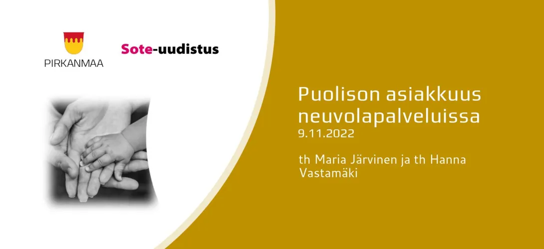 Puolison asiakkuus neuvolapalveluissa