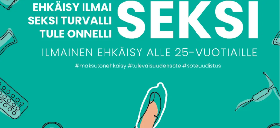 Maksuttoman ehkäisyn kokeilu alle 25-vuotiaille Lapin hyvinvointialueella