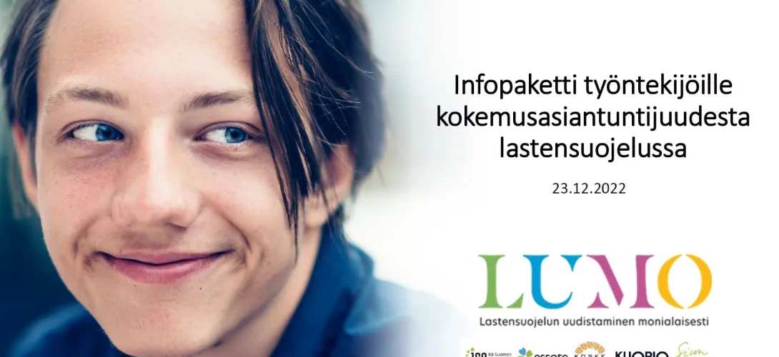 Infopaketti työntekijöille kokemusasiantuntijuudesta lastensuojelussa
