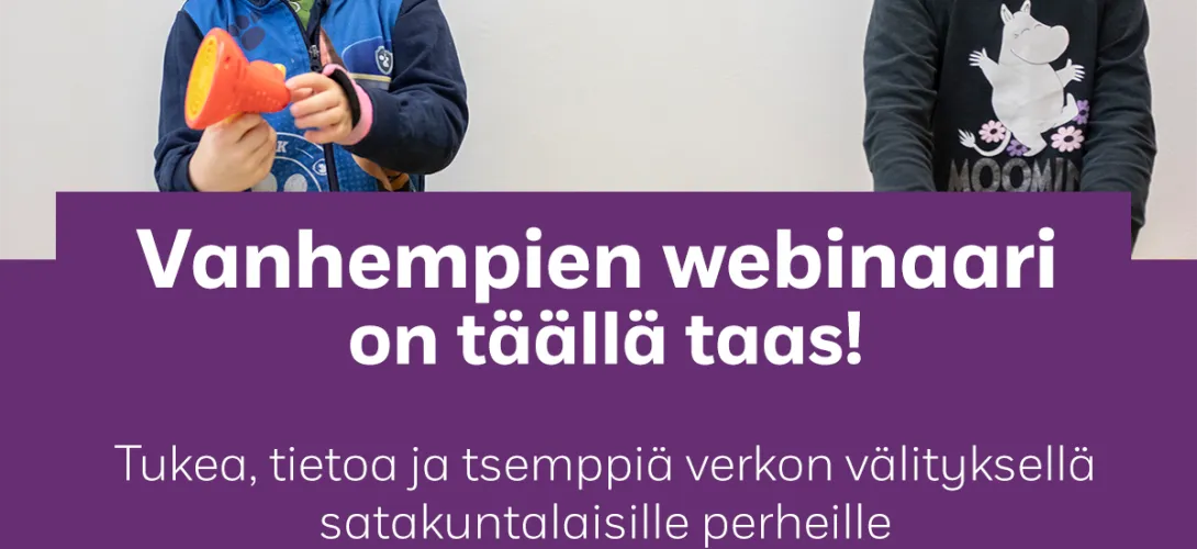 Vanhempien webinaarit