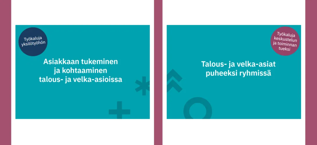 Taloussosiaalityön työkalupakit yksilö- ja ryhmätyöhön