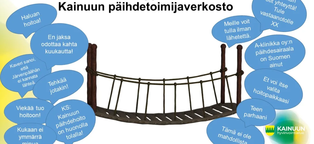 Kuilusta kumppanuuteen - Kainuun päihdetoimijaverkosto