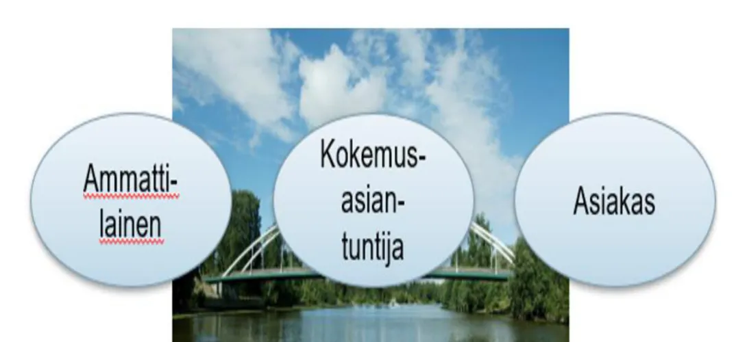 Kokemusasiantuntijatoiminnan koordinointi,toiminnan kehittäminen ja kokemusasiantuntijoiden kouluttaminen Keski-Suomen hyvinvointialueella