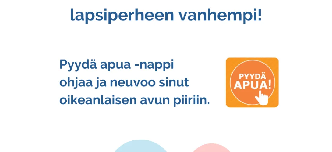 Pyydä apua -nappi Keski-Suomessa