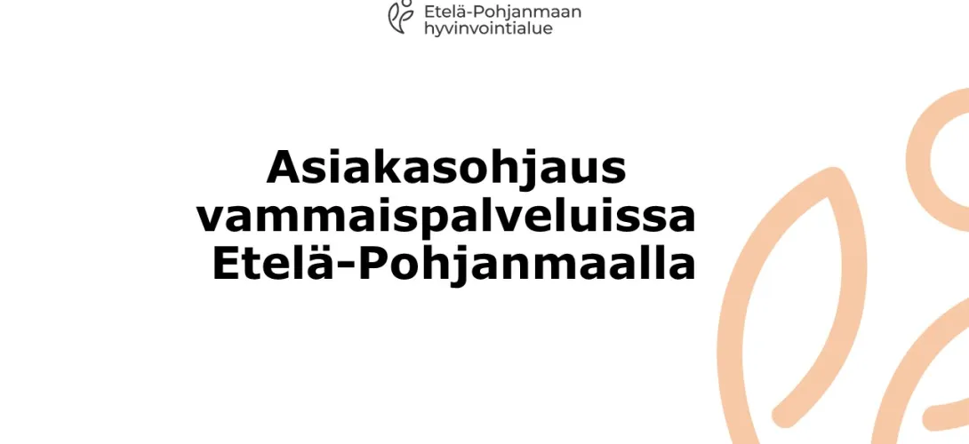 Asiakasohjaus vammaispalveluissa Etelä-Pohjanmaalla