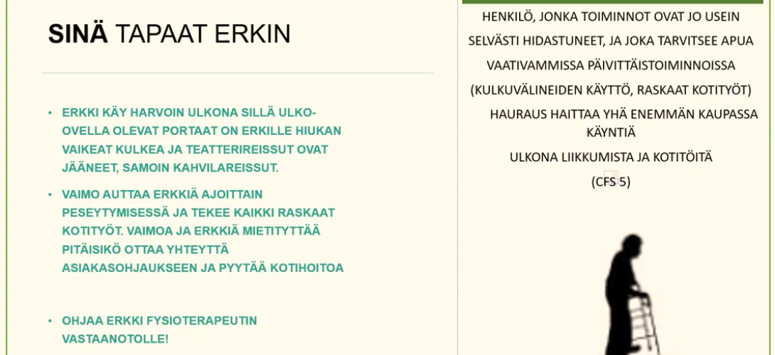 Ennakoivat kuntoutuksen palvelut ikääntyneille