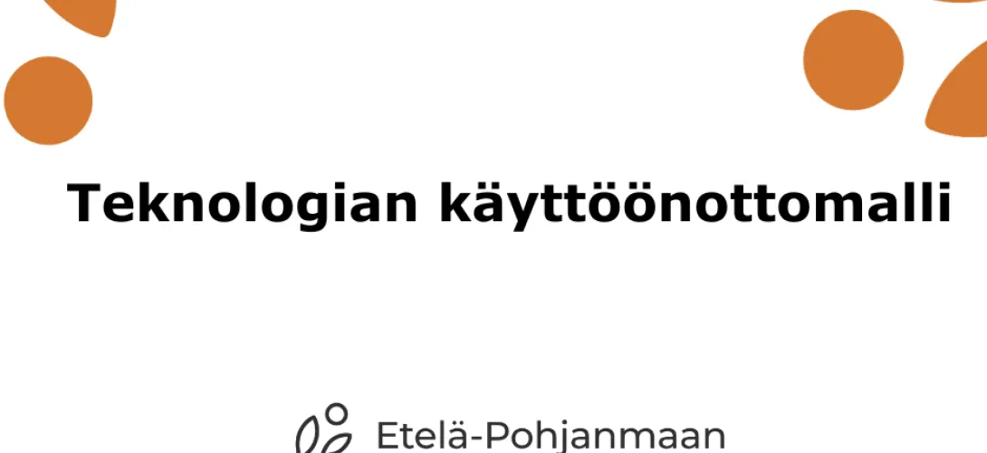 Teknologian käyttöönottomalli