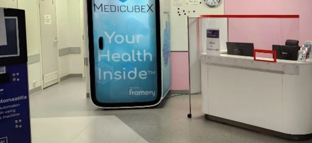 Digitaalinen itsemittauspiste (e-Terveysasema™) pilotti Helsingin Vuosaaren terveysasemalla (laitetoimittaja MedicubeX Oy)